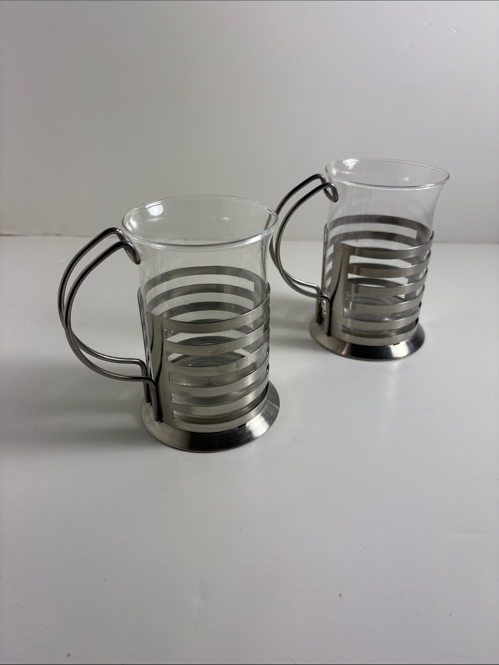 MCM LEONARDO “BALANCE” TEA GLASSES SET OF 2